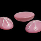Vintage 10mm x 14mm Pink Oval Cabochon with Faux Asterism #XS95-B