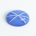 Vintage 10mm x 14mm Periwinkle Oval Cabochon with Faux Asterism #XS95-D