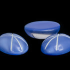 Vintage 10mm x 14mm Periwinkle Oval Cabochon with Faux Asterism #XS95-D