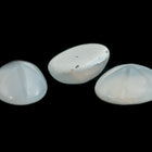 Vintage 8mm x 10mm Opal White Oval Cabochon with Faux Asterism #XS96-B