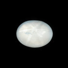 Vintage 8mm x 10mm Opal White Oval Cabochon with Faux Asterism #XS96-B