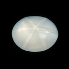 Vintage 10mm x 12mm Opal White Oval Cabochon with Faux Asterism #XS96-C