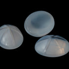 Vintage 8mm x 10mm Opal White Oval Cabochon with Faux Asterism #XS96-D