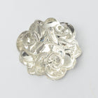 Vintage 14mm Crystal Threefold Swirl Cabochon #XS96-E