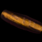 8mm x 28mm Vintage Venetian Matte Gold Lined Lt. Amethyst Twist Bead #XVB003-General Bead