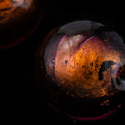 20mm Vintage Venetian Gold Foil Amethyst Round Bead #XVB009-General Bead