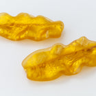 35mm x 20mm Vintage Venetian Gold Foil Matte Crystal Bead #XVB013-General Bead