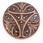 45mm Antique Copper Nouveau Medallion #ZWS001-General Bead