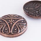 45mm Antique Copper Nouveau Medallion #ZWS001-General Bead