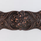 100mm Dark Antique Copper Nouveau Rectangle #ZWS006-General Bead
