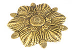 100mm Antique Gold Flower #ZWS007-General Bead