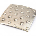 25mm Antique Silver Domed Square with Crosses #ZWS027-General Bead