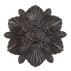 100mm Very Dark Antique Copper Flower #ZWS032-General Bead