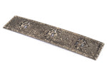 110mm Antique Silver Fleur de Lis Rectangle #ZWS034-General Bead