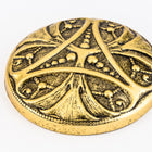 45mm Antique Gold Nouveau Medallion #ZWS041-General Bead