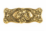 100mm Antique Gold Nouveau Rectangle #ZWS045-General Bead